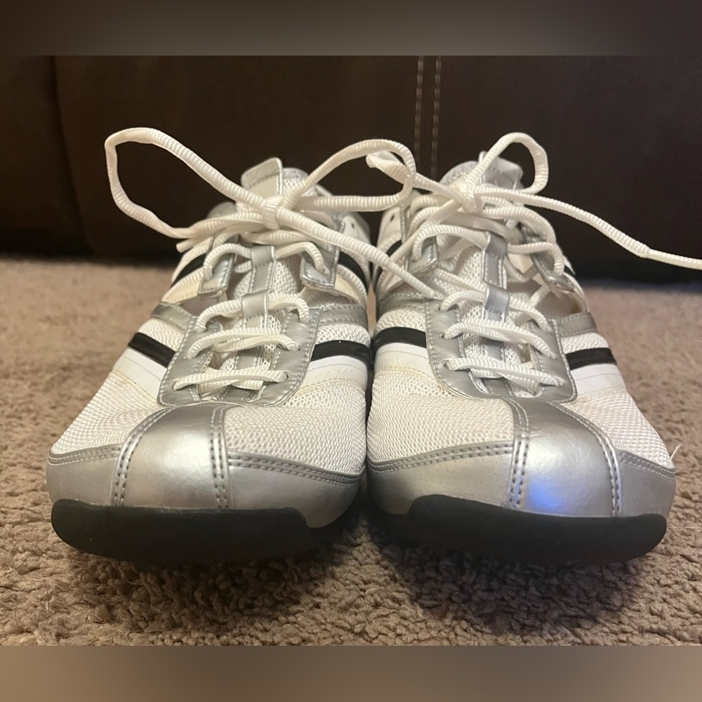 Nike Shox Womens Size 11 White and Silver Vintage 2006 GUC - Picture 6 of 10